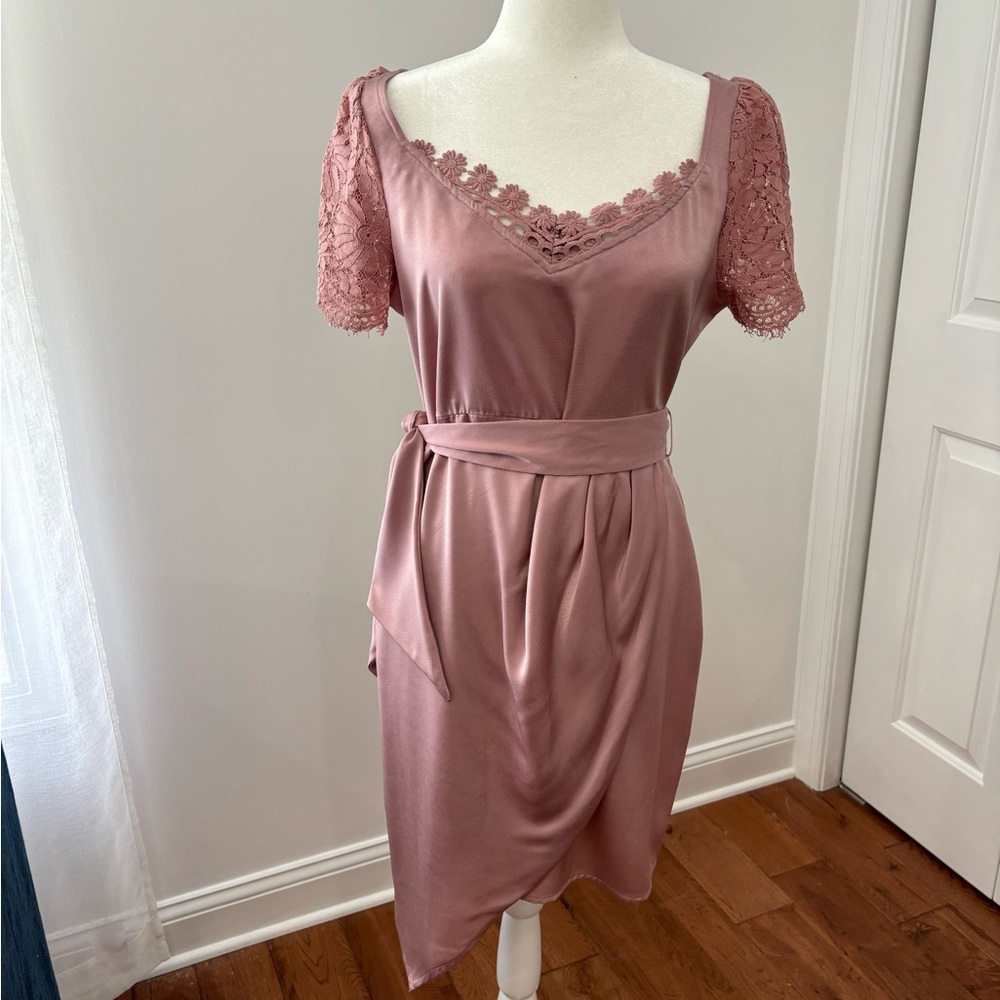 Beautiful Mauve Cocktail Dress